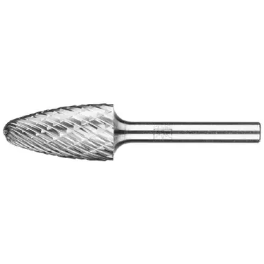 PFERD 28033 Carbide Bur - Tree, OMNI Cut 5/8" x 1/1" x 1/4" Shank - SF-6