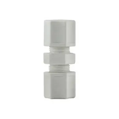 Midland Industries 17079P - Reducing Union, 3/8" Compression x 1/4" Compression, Polypropylene,