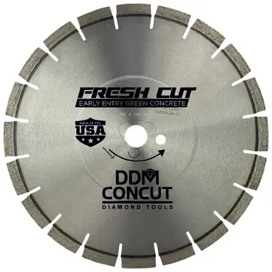 DDM Concut B135120 - 13.5" x .120 Black Fresh Cut Diamond Blade
