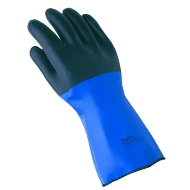 MAPA Professional 332420 Temp-Tec NL-56 Glove, Size 10, Blue/Black