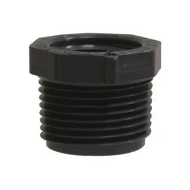 Midland Industries 850012 - Plug, 1-1/4" MIP, PVC, SCH 80 Schedule