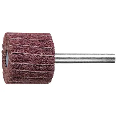 PFERD 46197 1" x 1" POLINOX Mtd. Flap Wheel 1/4" Shank - Interleaved Construction - 180 Grit (10pk)