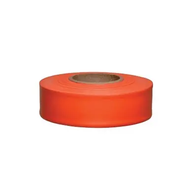 Presco TX1O Flagging Tape, 1" x 300‘, Orange (10pk)