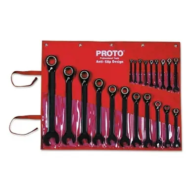 Proto SCV-20S Ratcheting Wrench Set, 20-Piece, 7/32"-1-1/2"