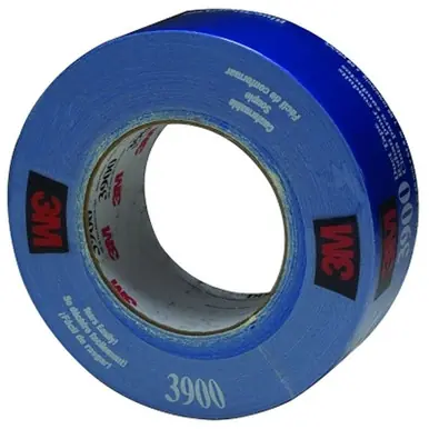 3M 021200-49832 Duct Tape 3900, Blue, 1.88 in x 60 yd x 7.7 mil