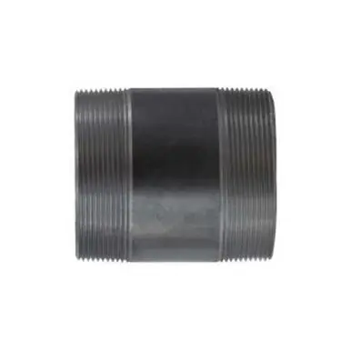 Midland Industries 57226 - Welded Pipe Nipple, 4" MPT x 4" MPT, 5-1/2" L, Steel, Black, SCH 40