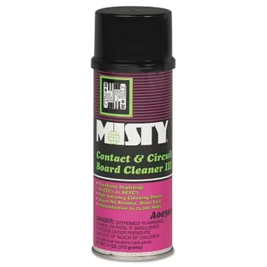 Misty 1002285 Contact & Circuit Board Cleaner III, 11 oz Aerosol Can