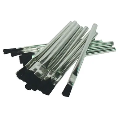 Anchor Brand BW-181 Acid Brushes, 6" Length, 1/2" Width, Polished Handle