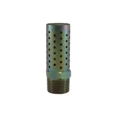 Midland Industries 28378 - High Flow Muffler, 1" Nominal, MPT, Steel