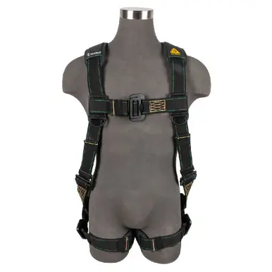Safewaze 020-1290 - Arc Flash Full Body Harness DE 1D, DE MB Chest/Legs (XS)