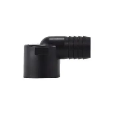 Midland Industries 33339P - 90° Elbow, 1/4" Hose Barbed x 3/8" FIP, Polypropylene