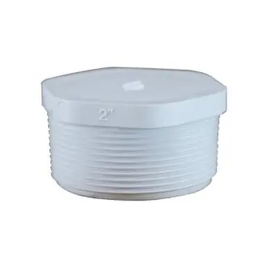 Midland Industries 55513 - Plug, 4" MPT, PVC, SCH 40 Schedule
