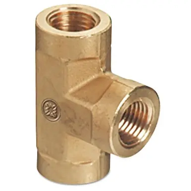 Western BFT-4HP Pipe Thread Tee, 1/4" NPT, 3000 PSI