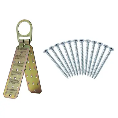 Safewaze FS870S - Reusable Roof Anchor, 12pc Sheet Metal Screws