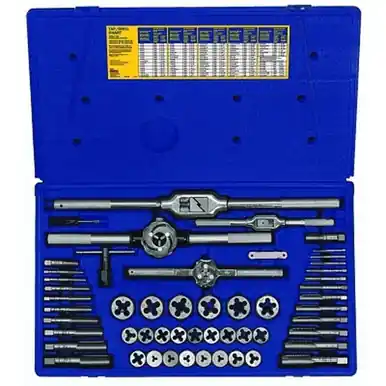 Irwin Hanson 26394 53-Piece Metric Tap & Hex Die Set
