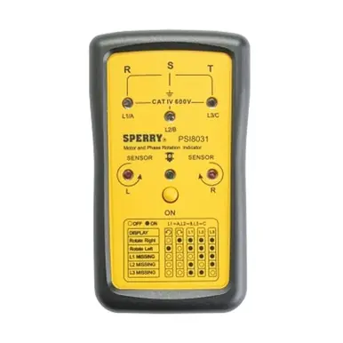 Sperry Instruments PSI8031 Phase Sequence & Open Phase Indicator, 600 VAC