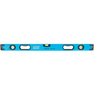 OX TOOLS P024409 - PRO 36" Box Spirit Level - Non Magnetic, High-Strength Aluminum Frame