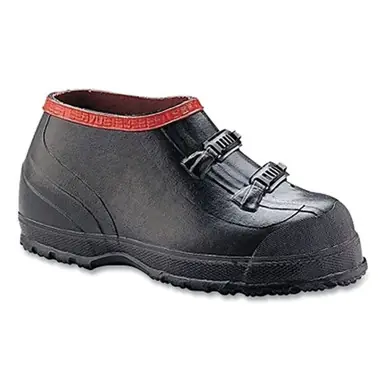 Servus T469-120 2-Buckle Supersize Overshoe, Black, 5", Size 12