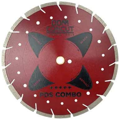 DDM Concut PDS-COMBO-12 - 12" x .125 x 1"-20mm Masonry General Purpose Diamond Blade