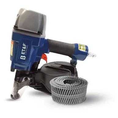 ET&F Fastening 500MA - STUCCOFAST Wire Lathe 21° Coil Nailer w/ Magnetic Nose, 1-1/2"-2-1/2"