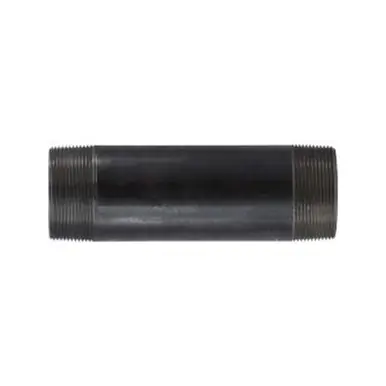 Midland Industries 57291 - Welded Pipe Nipple, 2" MPT x 2" MPT, 24" L, Steel, Black, SCH 40 Schedule