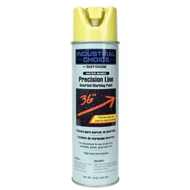 Rust-Oleum 203034 Marking Paint, Yellow, 17 oz (12pk)