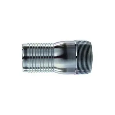 Midland Industries 973859 - Combination King Nipple, 2" Hose Barbed x 2-1/2" NPT(M), Steel,