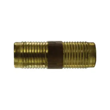 Midland Industries 73984 - Hose Mender, 1" Hose Barbed x 1" Hose Barbed, Brass