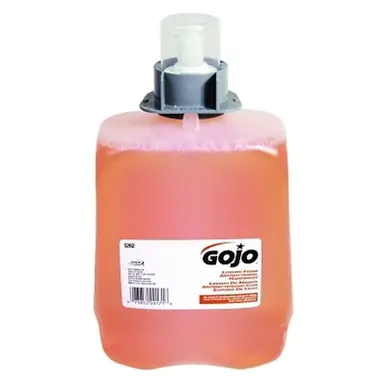 Gojo 5262-02 Luxury Foam Antibacterial Handwash, Orange Blossom, 2000 mL Refill