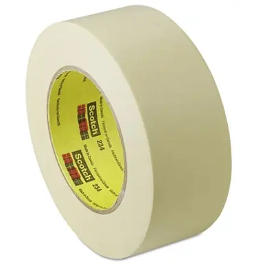 3M 021200-02985 General Purpose Masking Tape 234, 2.83 in x 60.14 yd, Tan