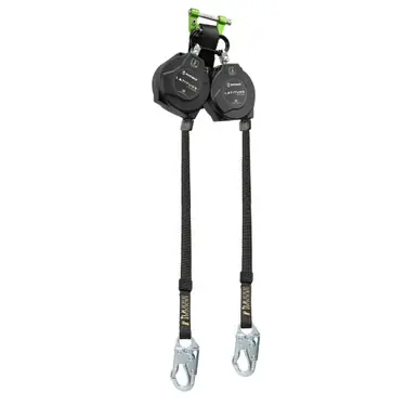 Safewaze 024-5391 - Latitude Edge 11‘ Dual Web SRL-P Snap Hooks