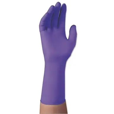Kimberly-Clark 50602 Purple Nitrile Gloves, M, 6 mil