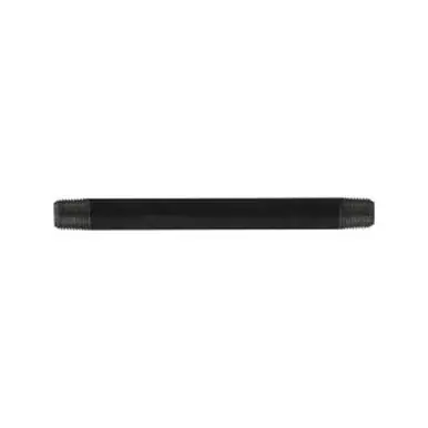 Midland Industries 57009 - Welded Pipe Nipple, 1/8" MPT x 1/8" MPT, 5" L, Steel, Black, SCH 40