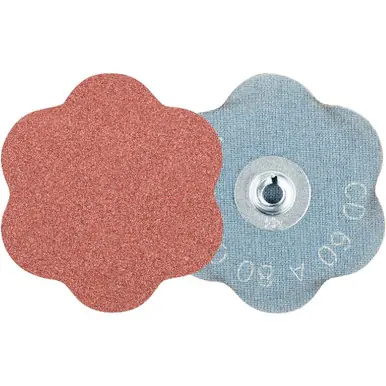 PFERD 42118 - COMBIDISC CONTOUR Abrasive Disc, 2-3/8" Dia, Type CD, 80 Grit, Aluminum oxide (50pk)