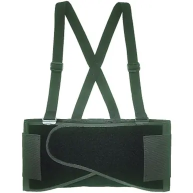 CLC Custom LeatherCraft 5000L Elastic Back Support Belt Large Black