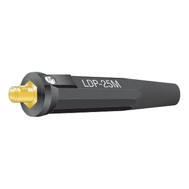 Lenco 05283 DINSE Machine Plug, 8-4 Cable, Black