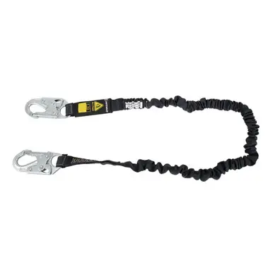 Safewaze 023-2107 - Arc Flash 6‘ Energy Absorbing Lanyard Aramid, Snap Hook