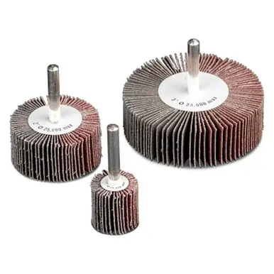 CGW Abrasives 39910 Flap Wheel, 1" x 1", 120 Grit, 30,000 RPM (10pk)