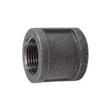 Midland Industries 65575 - Right & Left Coupling, 1" FPT x 1" FPT, Iron, Black, 150 lb