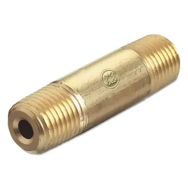 Western BN-4-15HP Pipe Thread Nipple, 1/4" NPT, 1.5" Long, 3000 PSI (10pk)