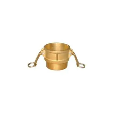 Midland Industries 44925 - Cam & Groove Coupler, 2" Type B x 2" MIP, Brass