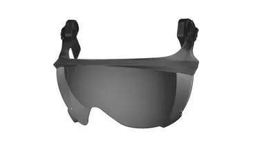 LIFT HRXV-23M - RADIX Smoke Visor for Safety Helmet