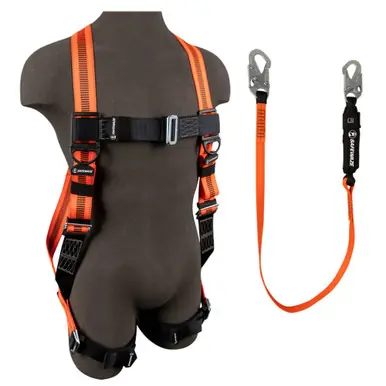 Safewaze FS129-E - V-Line Combo FS99280-E Harness, FS88560-E Lanyard