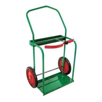 Anthony Dual-Cylinder Cart, Solid Rubber Wheels, 24" x H47"