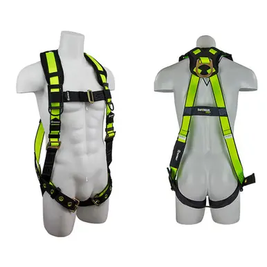 Safewaze FS185-SAFELINK-2X - SafeLink Full Body Harness 1D, MB Chest, TB Legs (2X)
