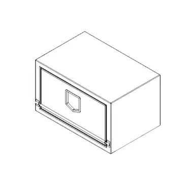 WHEELER-REX 276458 - Tool Box for 60507 Threader Cart