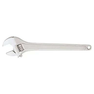 Proto 715B Adjustable Wrench, 15" Length, 1-11/16" Opening, Satin Finish
