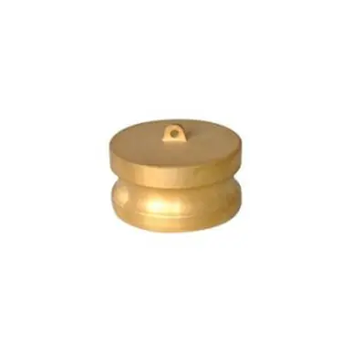 Midland Industries 44988 - Cam & Groove Dust Plug, 4" Type DP, Brass
