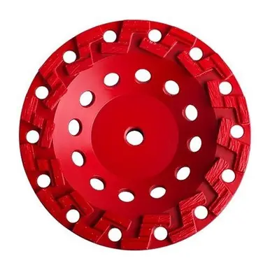 Diamond Vantage 5" x 5/8-11, S Cup Wheel, X3 Supreme Grade 30/40, w/ Longer Hub (13.5mm)