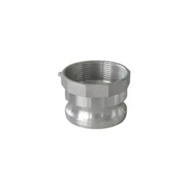 Midland Industries 61918 - Cam & Groove Adapter, 4" Type A x 4" NPT(F), Aluminum